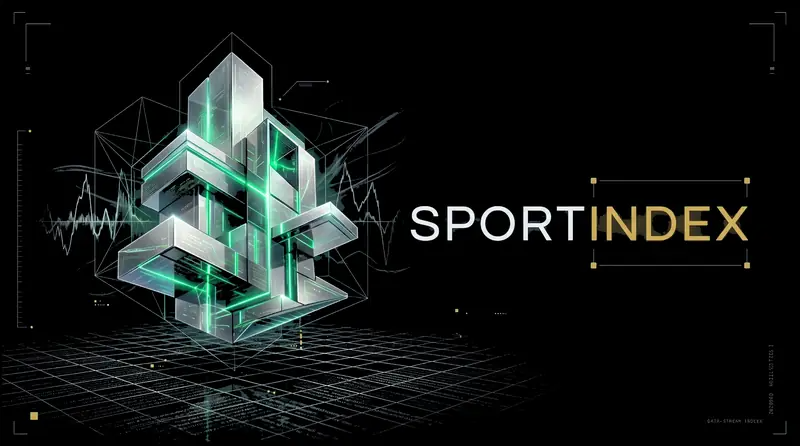 SPORTINDEX — Tron Index Grid brand visual (dark)